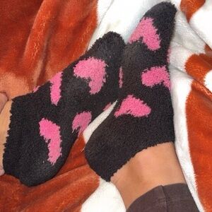 Used fuzzy socks